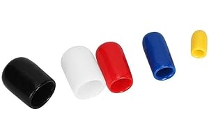 20 Pcs Vacuum Line Rubber Kit for Carburetor Tube 1/8in 3/16in 1/4in 5/16in 3/8in PVC Hose Covers Compatible with For Chevy F