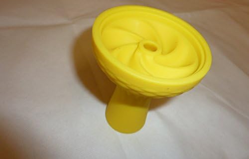 Premium Silicone Shisha / Hookah Bowl Unbreakable Brand New (Yellow)