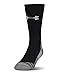 Under Armour Men's UA Hitch Heavy 3.0 Boot Sock (Large (2 pairs), Black/ Steel)