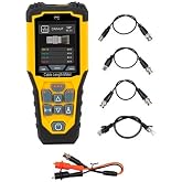 MOLLIFII TDR Cable Length Meter, Yellow/Black