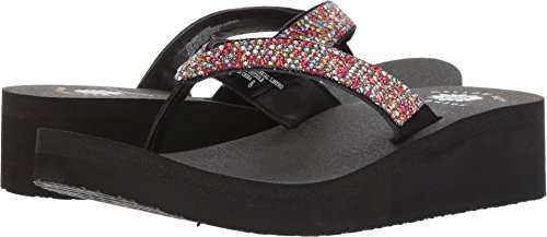 Yellow box women s reti multi rhinestone sandals 37595