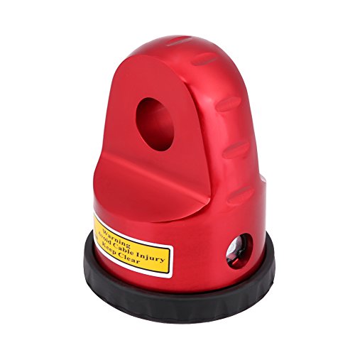 Loaded winch shackle mount(winches up to 6,000 lbs)(red…