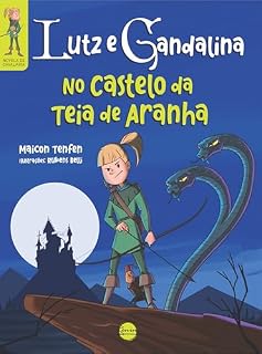 Livro Lutz e Gandalina No Castelo da Teia de Aranha