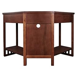 Leick Home 82430 Mission Corner Desk, Writing