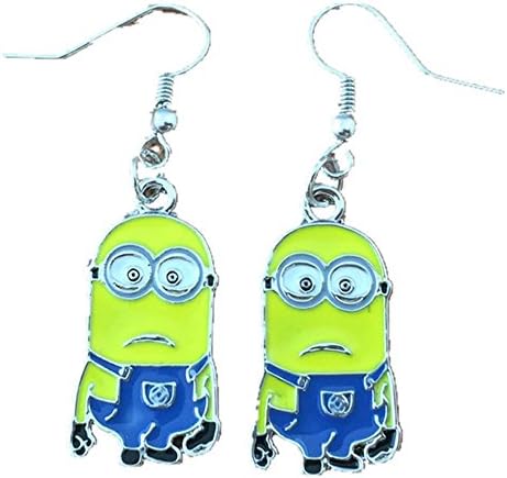 Blue Heron Minions Dangle Earrings w/Gift Box