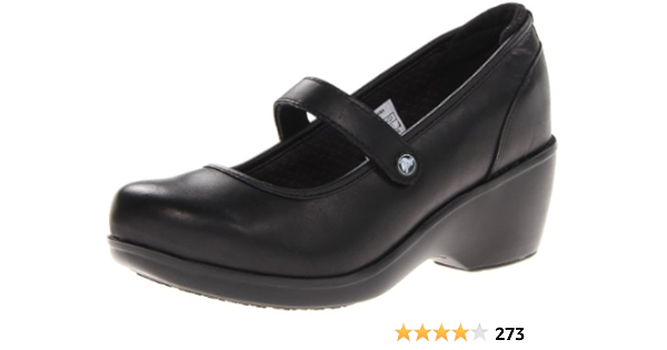 crocs mary jane wedge