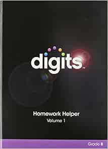 Digits homework helper grade 8 unit e 05 picture
