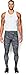 Under Armour Men's HeatGear Armour Printed Compression Leggings, Black (004)/Steel, Small