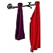 Rustic Industrial Faucet & Pipe Wall Mounted Iron Coat Hooks Garment Hanger/Towel Rack Bar - Turquoise