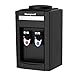 Honeywell HWB2052B2 21-Inch Tabletop Water Cooler Dispenser, Hot and Cold Temperatures, Black