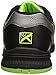 KR Strikeforce M-916-105 Raptor Bowling Shoes, Black/Lime, Size 10.5