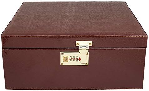 Telconi Croc Print Brown Big Premium Bar Set with Whiskey Glasses | Portable Leatherette Bar Set | Bar Set for Picnic | Bar Set for Travel | Bar Set for car |