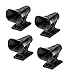 Auto Deer Whistle 4 Count Deer Alert Deer Warning Ultrasonic Wildlife Warning Device Save A Deer Easy Mount Adhesive Auto Motorcycle Truck SUV ATV Black