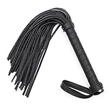STTQYB Horse Riding Crop,Soft Faux Leather Harness Handle Whip Teaching Training Tool Costume Accessories