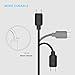 USB Type C Cable, Kiirie 4 Pack (0.3m,2×1m,2m) Type A to Type C Data Charging Cable for LG,Nexus,Google, Huawei, MacBook 12