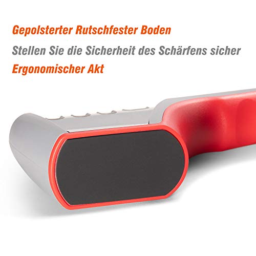 Dorlle Messerschärfer Profi,Messerschaerfer Messerschleifer 4 - Stufen Aktualisierte Version Scherenschärfer Für Scher… – Bild 6