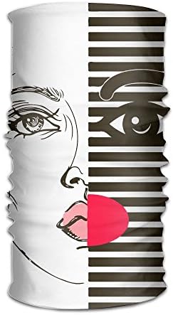 Ancharpin Women Sexy Face Lip Versatile Sports Casual Multifunctional Headwear Bandanas Quick-dry Magic Sport Headscarf For Men Women Yoga Running Outdoor