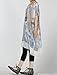 Mordenmiss Women's Summer Lightweight Plus Size Pullover T-shirt Cover-ups XL Light Blue