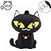 Fun Flash Drive 32GB, Pen Drive USB2.0 AreTop Cute Cartoon Miniature Black Cat Shap Memory Stick Swivel Thumb Drives for Date Storage Gift for School Students Kids Children Teacher Collegue Employees