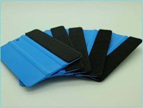 Squeegee Tool Pro Vinyl Wrap Car Wrapping Carbon Matte Gloss Chrome (Blue) - Image 5