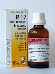 Wart Removal and Eczema R17 50 ml by Dr. Reckeweg
