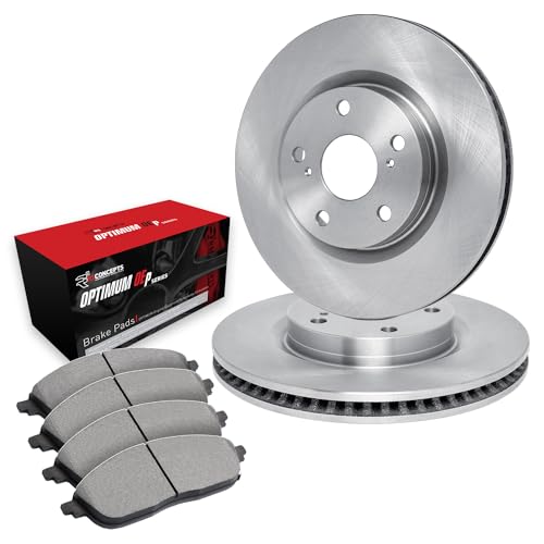 R1 Concepts Front Brakes and Rotors| Automotive Replacement Brake Kits| Front O…