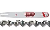 Oregon 203SLGD025 20” Chainsaw Bar + Oregon 22LPX081G 81 Drive Link Chainsaw Chain Loop Combo