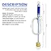 TERA PUMP Turkey Fryer Deep Fry Cooking Vegetable Oil Filter Transfer Reuse Recycle Pump