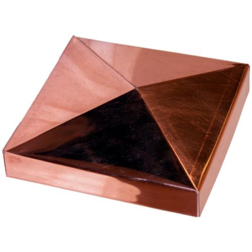 8" x8" Copper Fence Post Cap Decking Caps