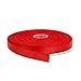 Topenca Supplies 1/2 Inches x 50 Yards Double Face Solid Grosgrain Ribbon Roll, Red