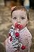 Dr. Brown's Lovey Pacifier and Teether Holder, 0m+, Zebra with Pink Pacifier