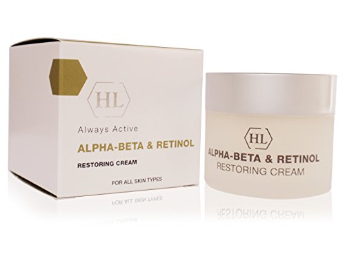 Restoring Night Cream with Retinol,Alpha Hydroxy Acid,silk extract for Face, Neck and DÃ©colletÃ©, 1.7 Oz by HL Alpha-Beta Retinol