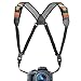 USA Gear DSLR Camera Strap Chest Harness with Quick Release Buckles, Southwest Neoprene Pattern and Accessory Pockets - Compatible with Canon, Nikon, Sony Point and Shoot and Mirrorless Cameras