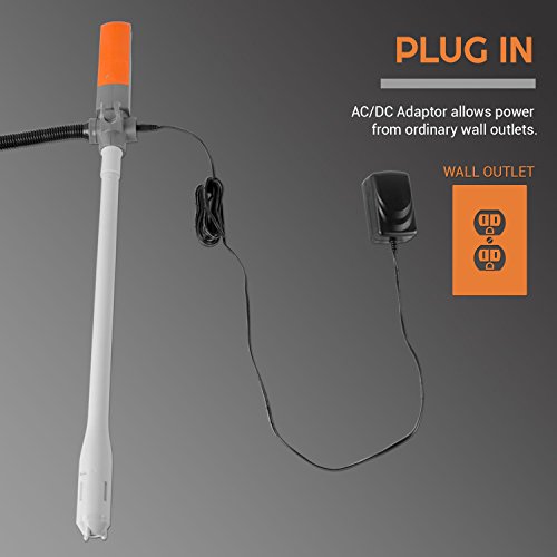 TeraPump A-TREP03-001 TREP03 Multi-Purpose Powered Liquid Transfer Pump - 110V AC / 12VDC, 4 GPM - Thumbnail 4