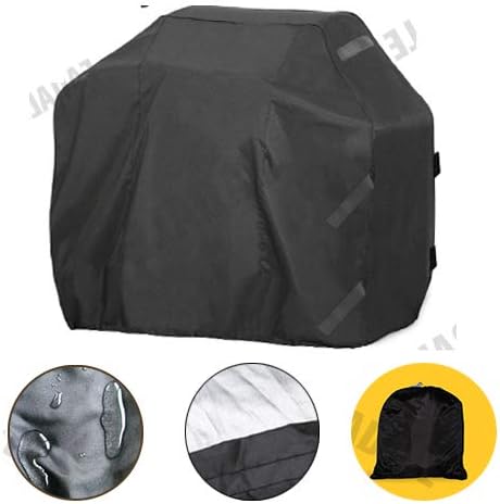 RockyMRanger 58 Inch BBQ Cover Universal Electric Gas Barbecue Grill Water Resistant Protection YQ5YB (58''Wx24''Dx46''H YQ5YB)