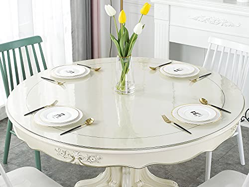 Photo 1 of Deep Dream 1.5mm Thick 46 Inches Clear Round Table Protector