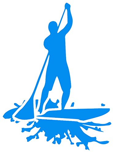 image for NALU Stand Up Paddle Board Sticker Decal - Royal Blue - Standup Paddle