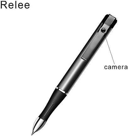 Hidden Wifi Pen Camera Business Portable HD 720P Hidden Video Recorder for iOS Android (Gray)