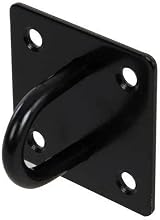 Fixman 786651 Black Chain Plate Hook 50 mm x 50 mm Corrosion Resistant view 2