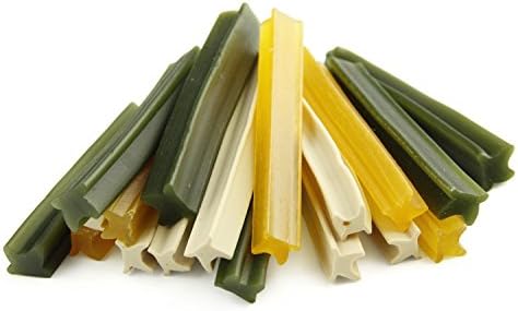 Pet Cuisine Dog Treats Snacks, Natural Fresh Breath Chew Sticks for Puppies, Vegetable Dental Bones 14 oz
