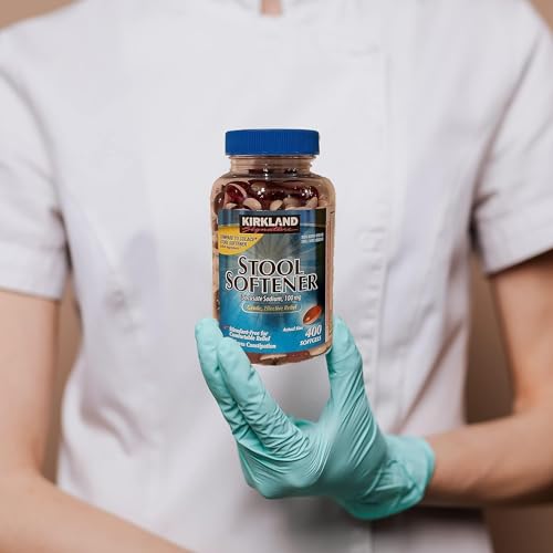 KIRKLAND Signature Stool Softener 100 mg, 400 Softgels