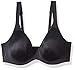 Hanes Women's Fit Perfection Underwire Bra, Black, 40C