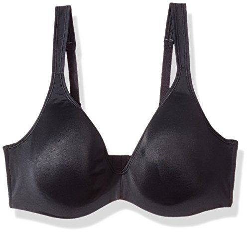 Hanes Women's Fit Perfection Underwire Bra, Black, 40D