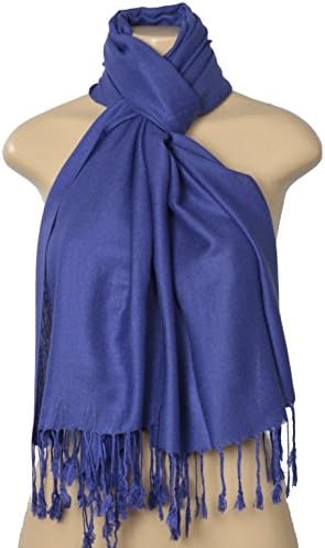 Fashion Scarf womens Elegant Pashmina Silk Blend Soft Wrap Scarf Shawl