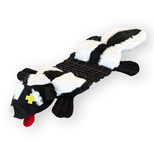 Outward Hound Invincibles Roadkillz Skunk Dog Squeaky Toy