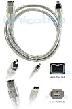SANOXY&reg; Firewire DV Cable Camcorder For Canon Sony Sharp JVC