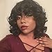 Headband Wigs Human Hair For Black Women Kinky Curly Wigs Glueless Human Hair Short Curly Headband Wigs (24 Inch, Headband Curly Wigs)