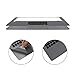 ChasBete Palm Rest Cover Sticker Skin for MacBook Pro 13 Inch with Touch Bar Color Gray Body Protective Film (A1706/A1989)
