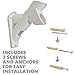 Premier Designs All-Weather Dual Position Heavy-Duty Plastic Flag Pole Holder PD23941 Mounting Bracket - Industrial Commercial-Grade Premium Durable Quality