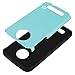 Moto Z Play Case, MP-Mall [Dual Layer] [Shockproof] Armor Hybrid Defender Anti-Drop Rugged Protective Case Cover Fit For Moto Z Play Droid (Mint)